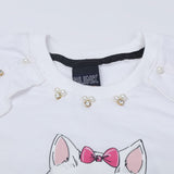 Girls T-Shirt  - White, Girls T-Shirts, Chase Value, Chase Value