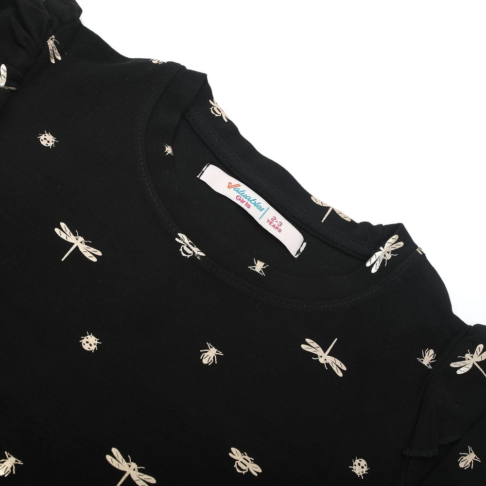Girls Full Sleeves Sweat Shirt - Black, Girls Hoodies & Sweat Shirts, Chase Value, Chase Value