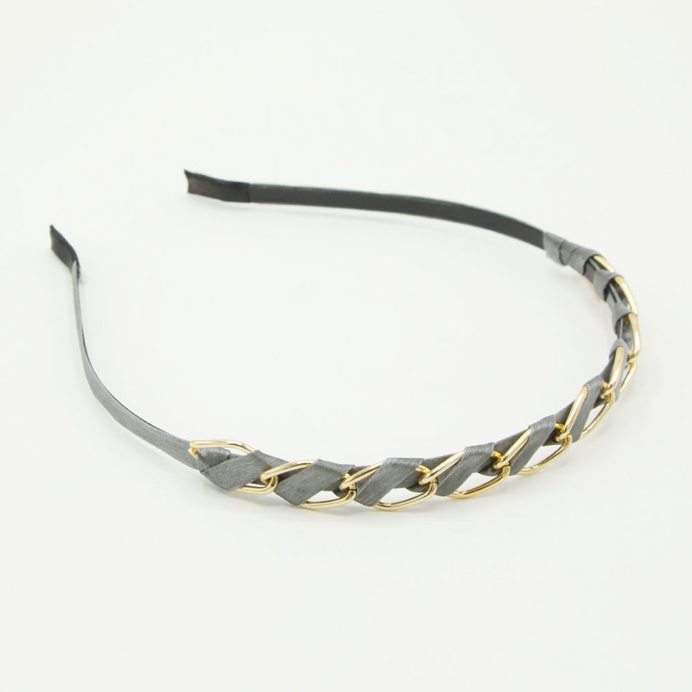 Women's Hair Band - Grey, Women Hair & Head Jewellery, Chase Value, Chase Value