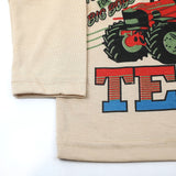Boys Full Sleeves T-Shirt - Fawn, Boys T-Shirts, Chase Value, Chase Value