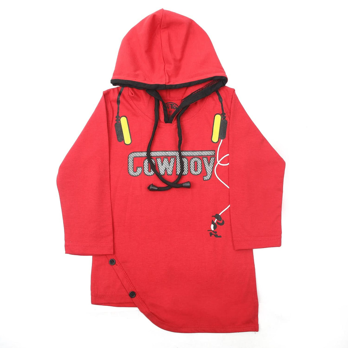 Boys Full Sleeves T-Shirt - Red, Boys T-Shirts, Chase Value, Chase Value