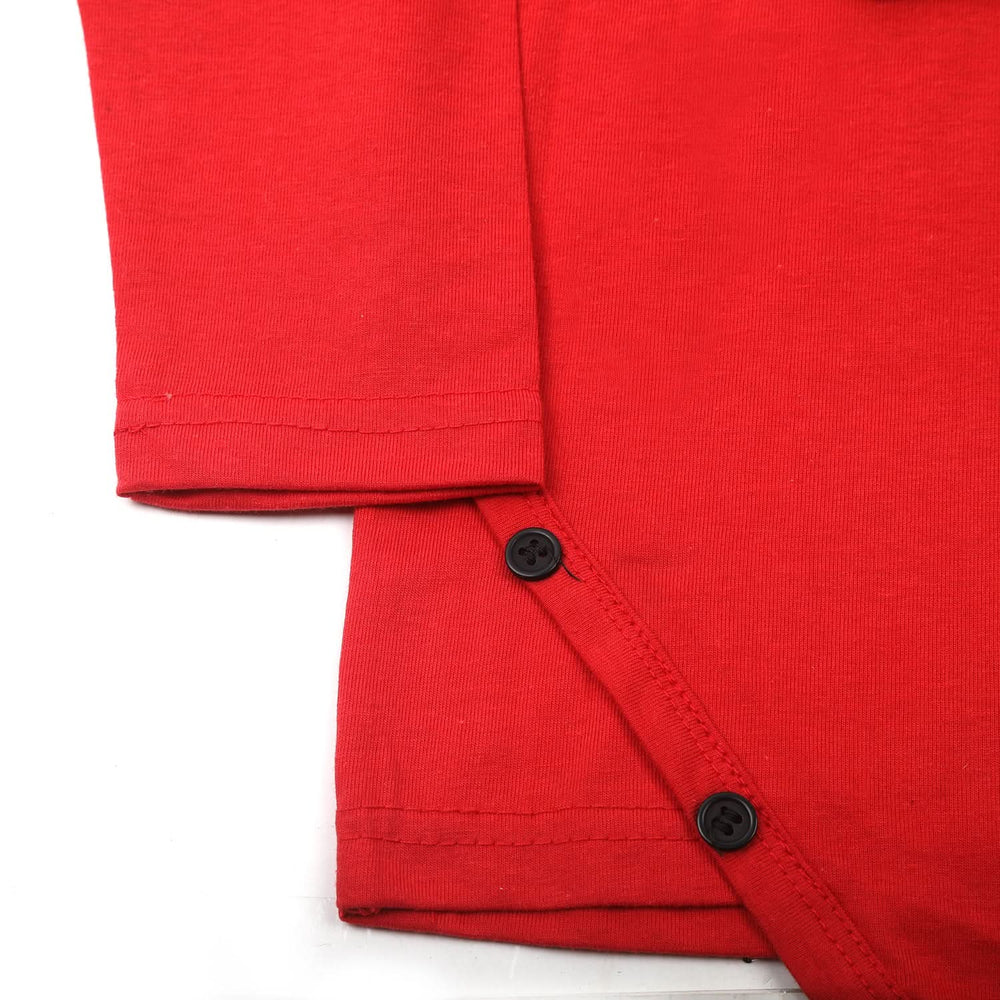 Boys Full Sleeves T-Shirt - Red, Boys T-Shirts, Chase Value, Chase Value