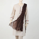 Women's Kurkure Dupatta - Chocolate, Women Dupatta, Chase Value, Chase Value