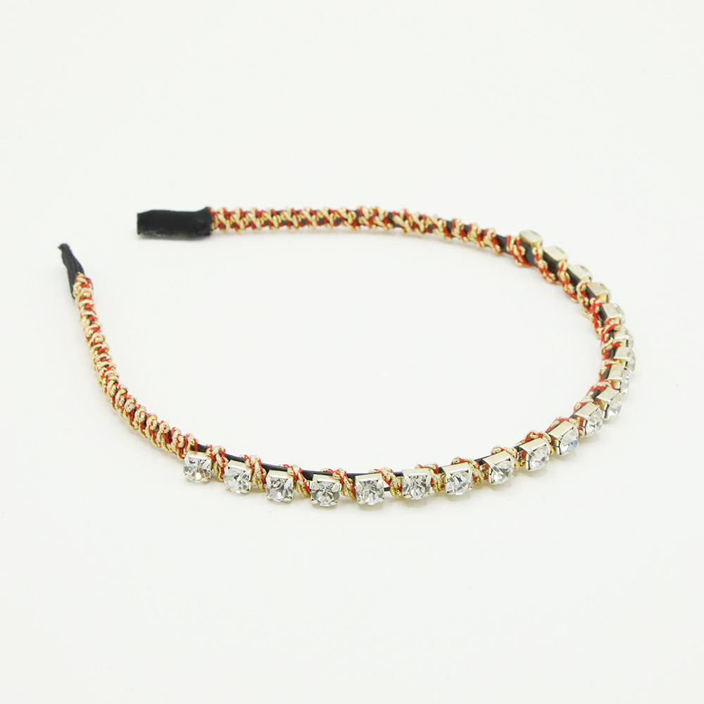 Women's Hair Band - Red, Women Hair & Head Jewellery, Chase Value, Chase Value