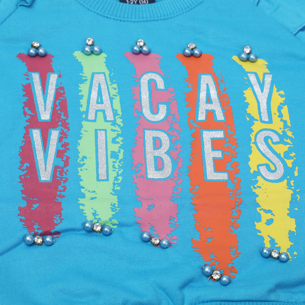 Girls T-Shirt - Blue, Girls T-Shirts, Chase Value, Chase Value