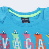 Girls T-Shirt - Blue, Girls T-Shirts, Chase Value, Chase Value