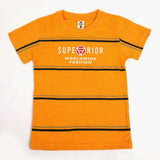 Boys Half Sleeves T-Shirt - Yellow, Boys T-Shirts, Chase Value, Chase Value