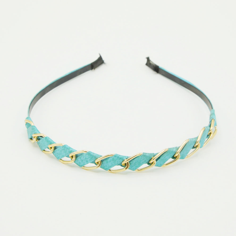 Women's Hair Band - Sea Green, Women Hair & Head Jewellery, Chase Value, Chase Value