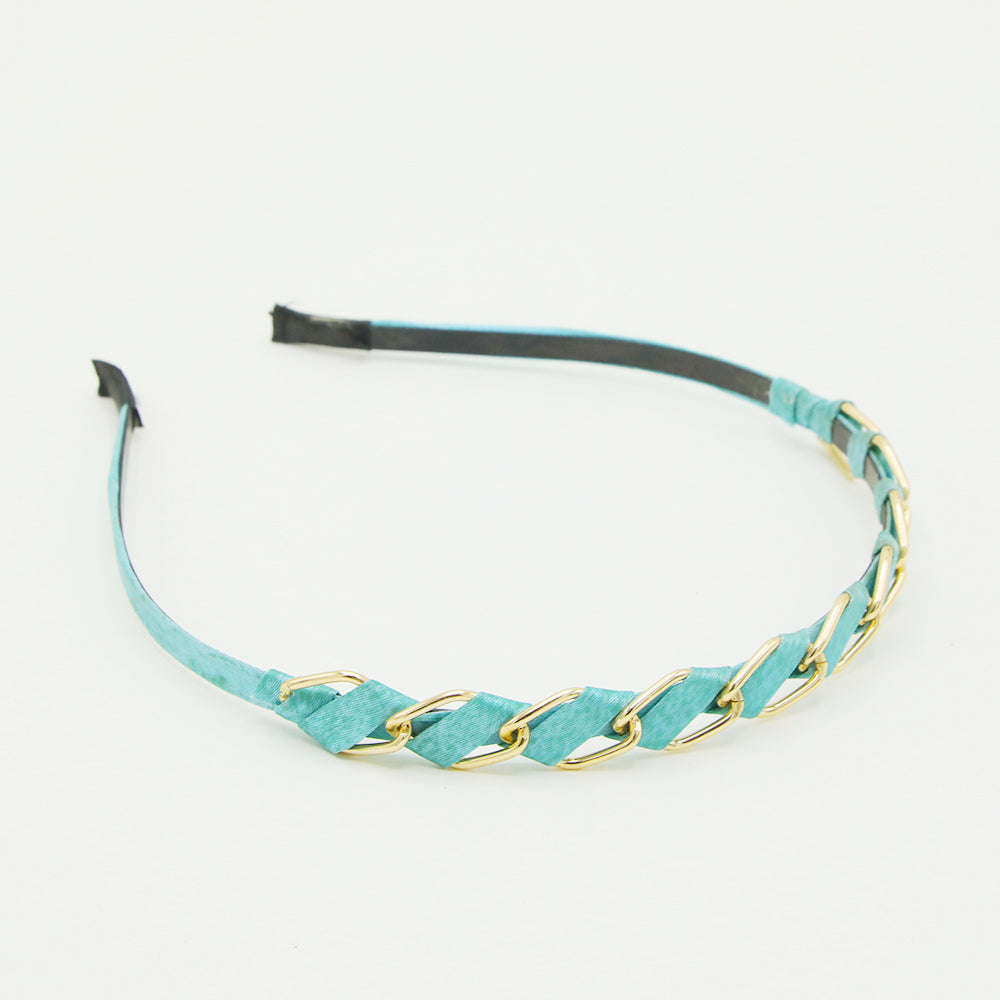 Women's Hair Band - Sea Green, Women Hair & Head Jewellery, Chase Value, Chase Value