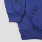 Boys Full Sleeves Hoodie - Royal Blue, Boys Hoodies & Sweat Shirts, Chase Value, Chase Value