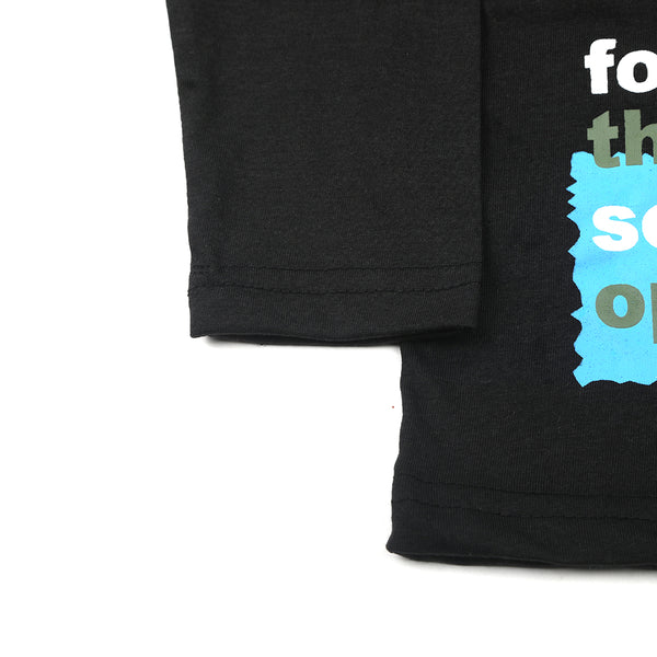 Boys Full Sleeves T-Shirt - Black