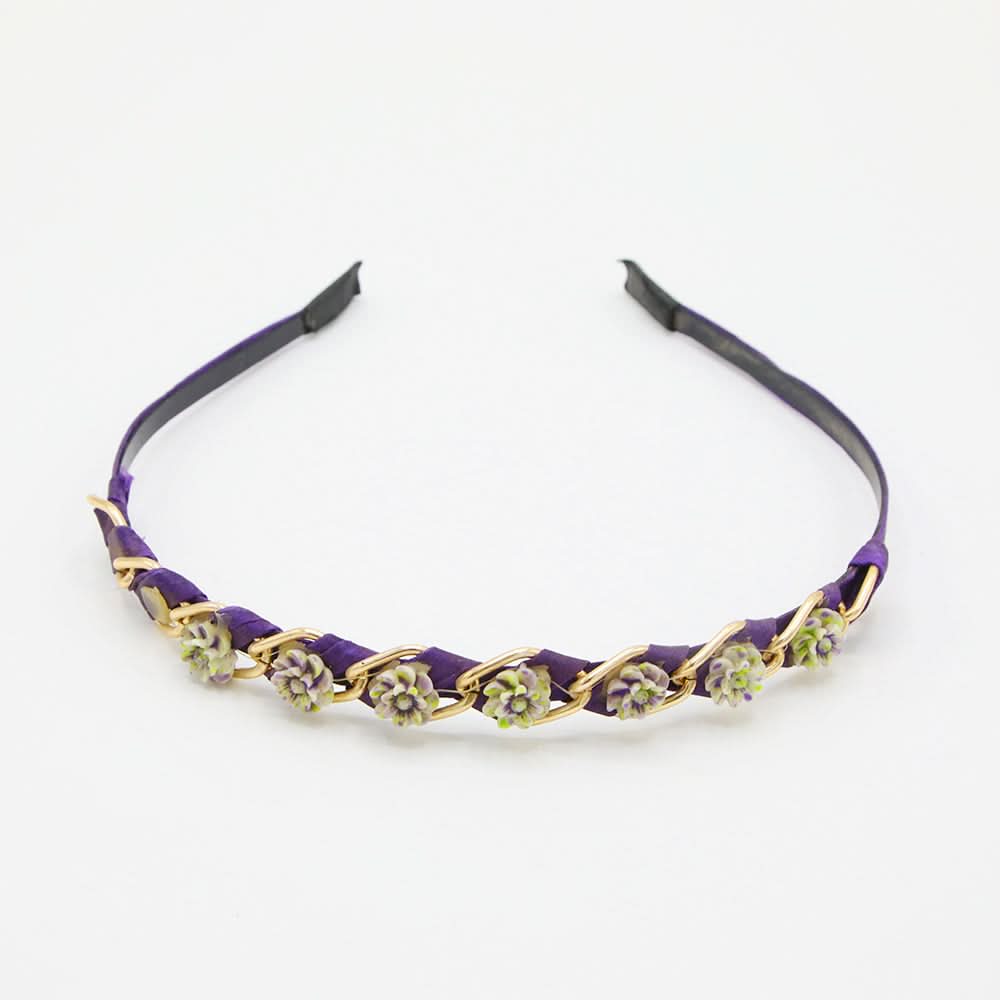 Women's Hair Band - Purple, Women Hair & Head Jewellery, Chase Value, Chase Value