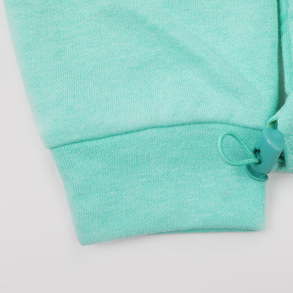 Eminent Girls Full Sleeves Sweat Shirt - Sea Green