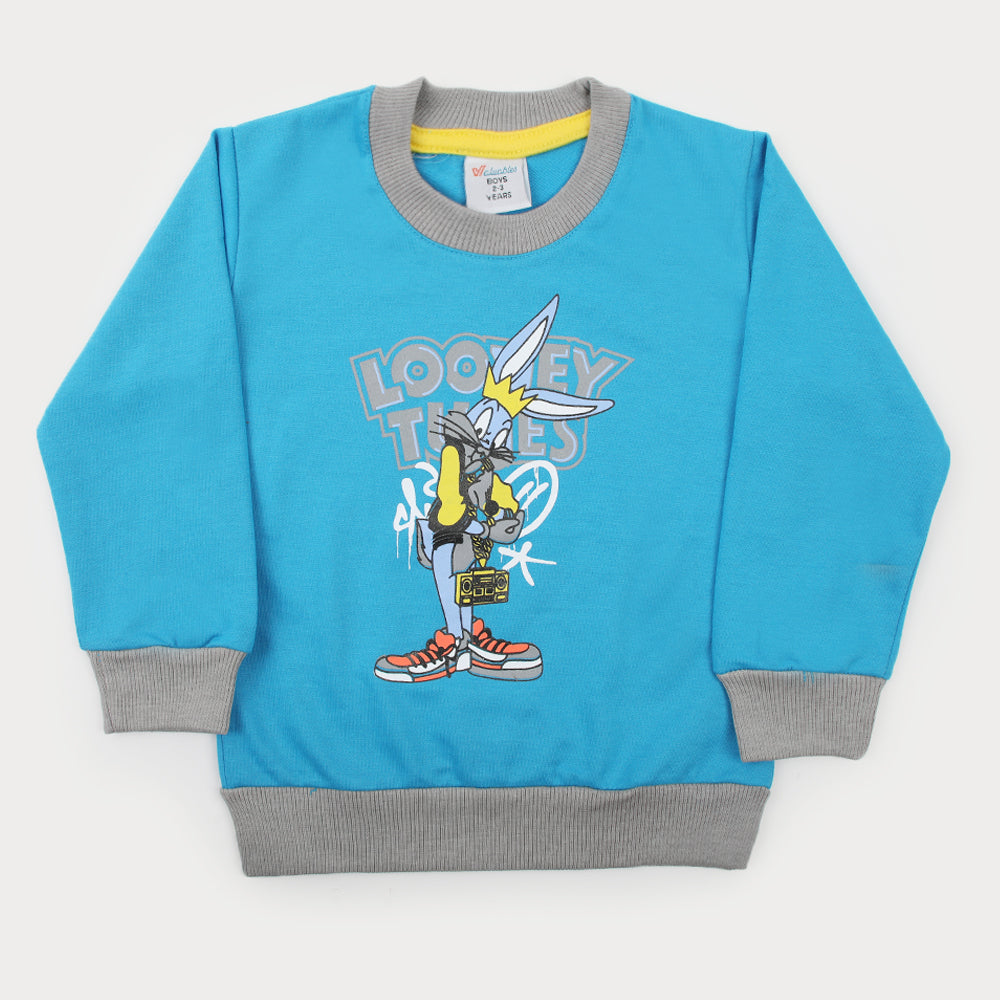 Boys Full Sleeves SweatShirt - Blue, Boys Hoodies & Sweat Shirts, Chase Value, Chase Value