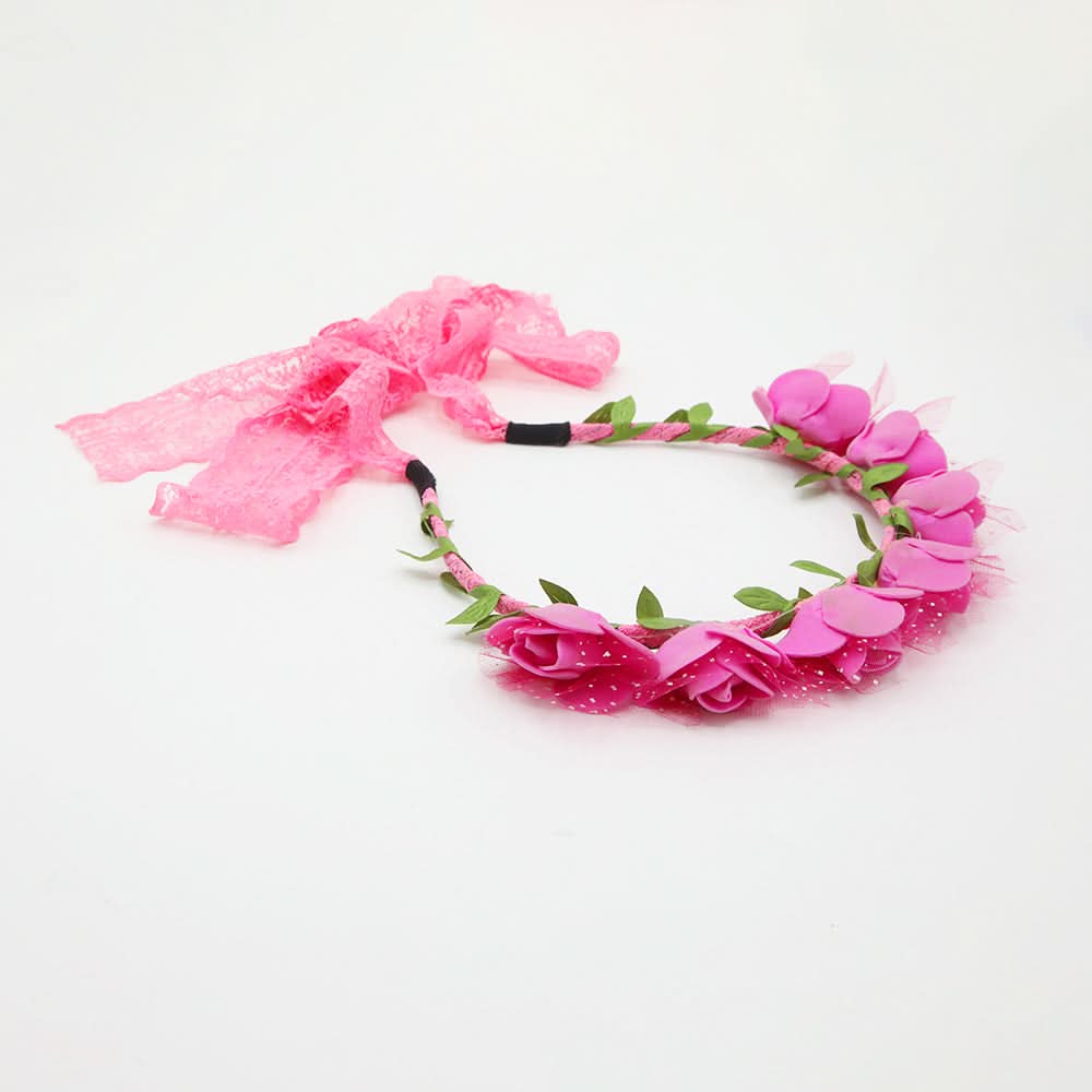 Women's Hair Band - Dark Pink, Women Hair & Head Jewellery, Chase Value, Chase Value