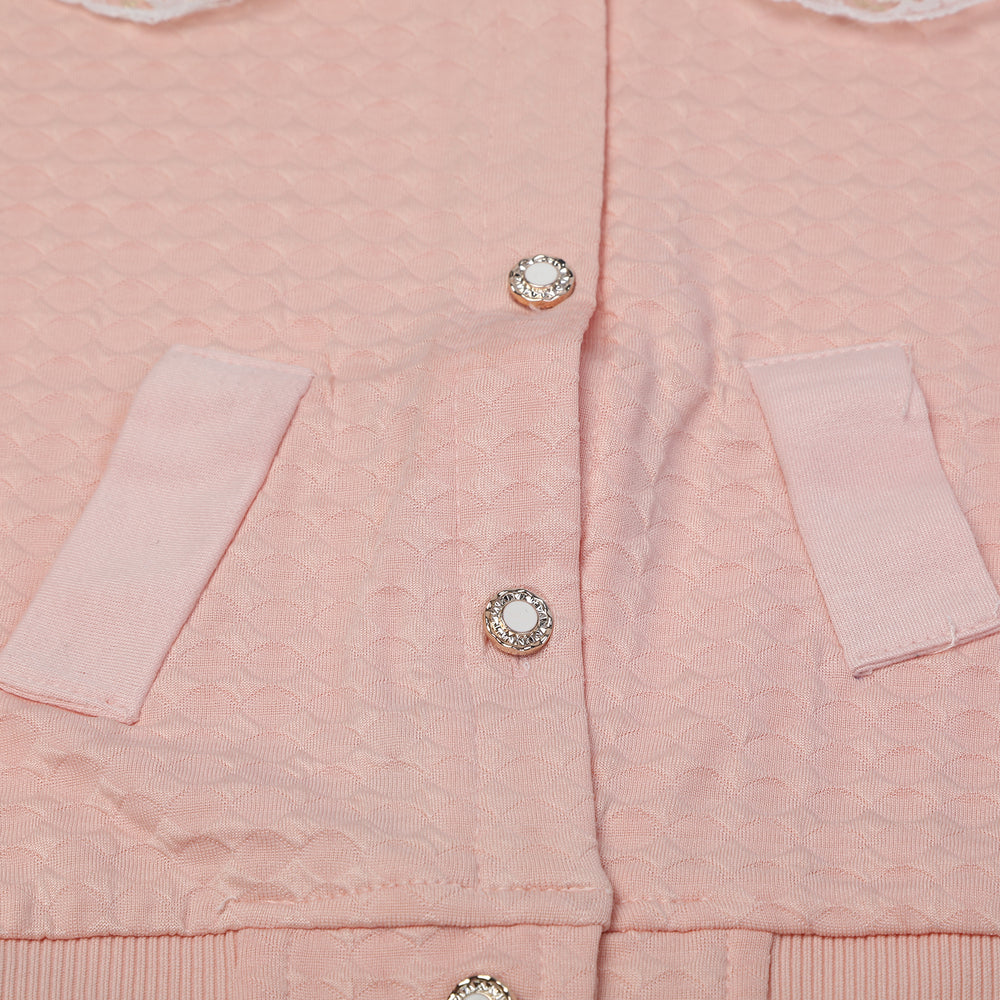 Girls Full Sleeves Tight Suit - Orange, Girls Suits, Chase Value, Chase Value