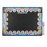 Dry Erase WhiteBoard Wall Mounting - Multi Color, Writing Boards & Slates, Chase Value, Chase Value