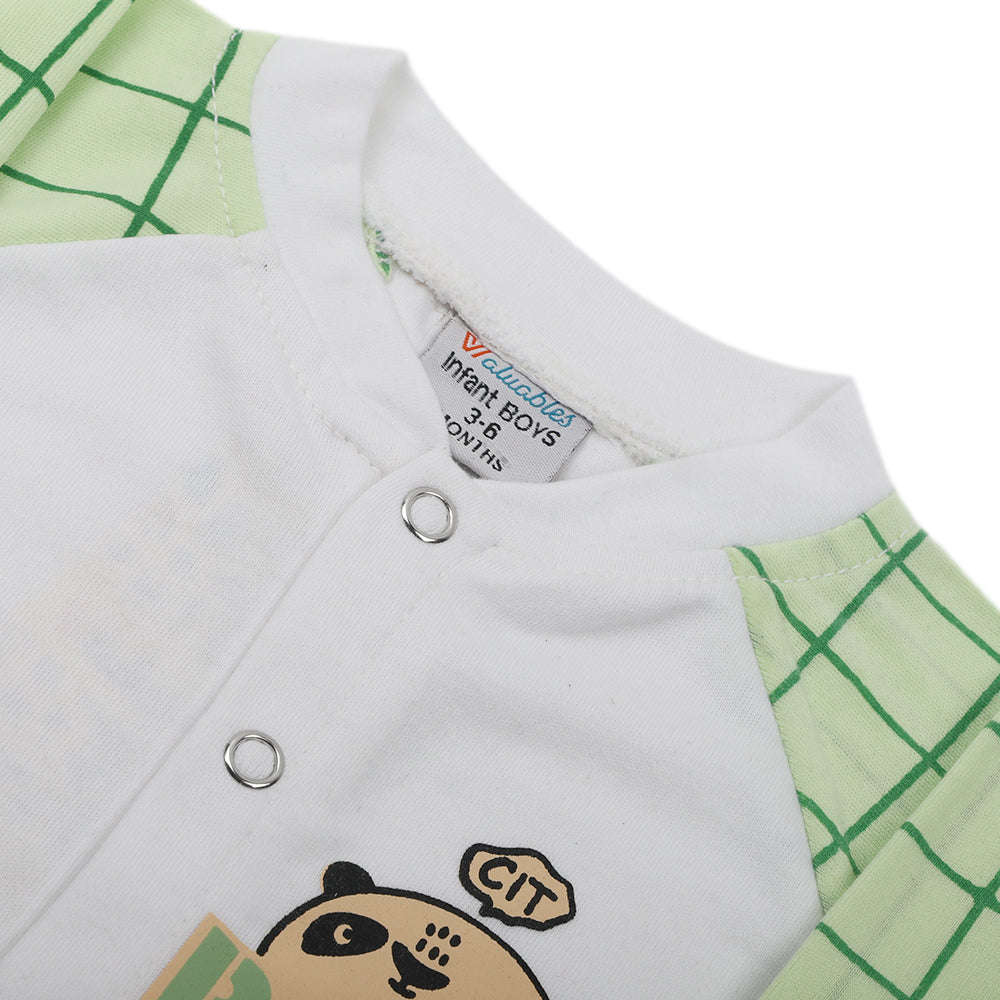 Newborn Boys Full Sleeves 2pcs Suit - Light Green, Newborn Boys Sets & Suits, Chase Value, Chase Value