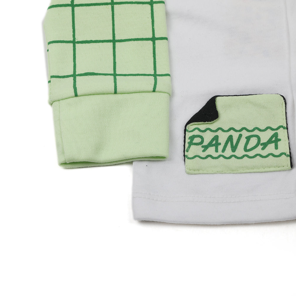 Newborn Boys Full Sleeves 2pcs Suit - Light Green, Newborn Boys Sets & Suits, Chase Value, Chase Value