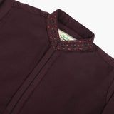 Boys Mashriq Embroidered Shalwar Suit - Maroon, Boys Shalwar Kameez, Chase Value, Chase Value
