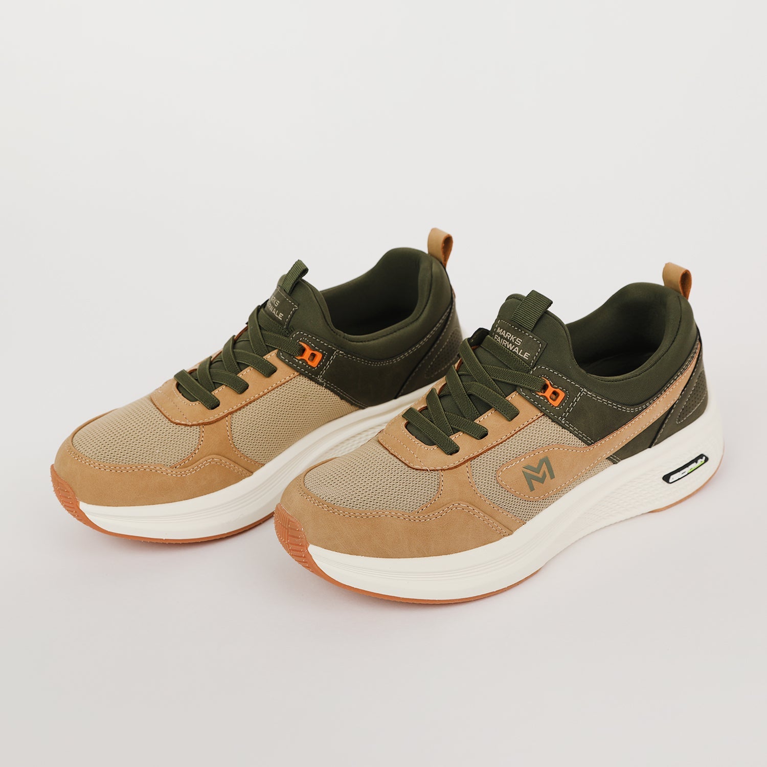 Mark Fairwale Skechers - Go Run - Air-Cooled Memory Insole 2417 - Green, Men's Casual Shoes, M&F, Chase Value