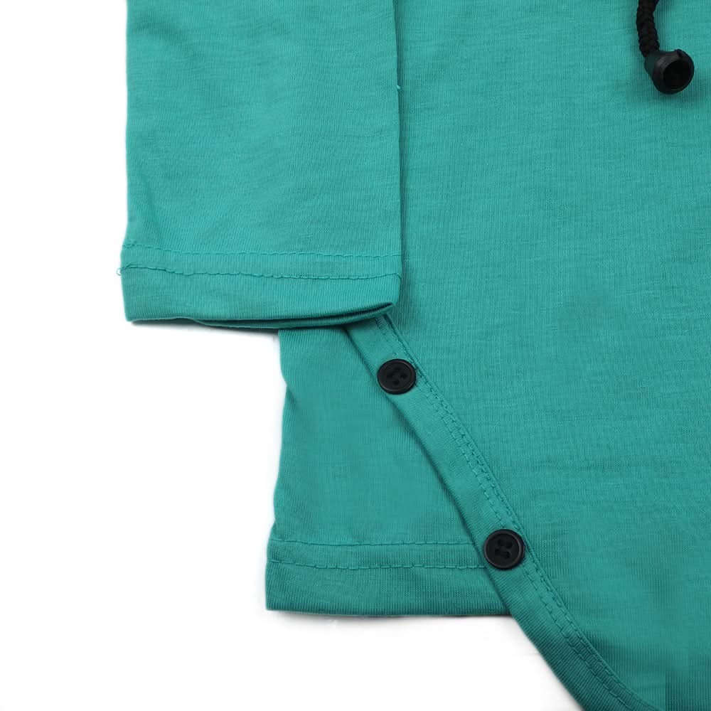 Boys Full Sleeves T-Shirt - Light Green, Boys T-Shirts, Chase Value, Chase Value