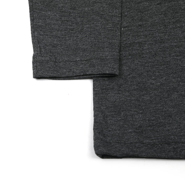 Boys Full Sleeves Polo T-Shirt - Dark Grey