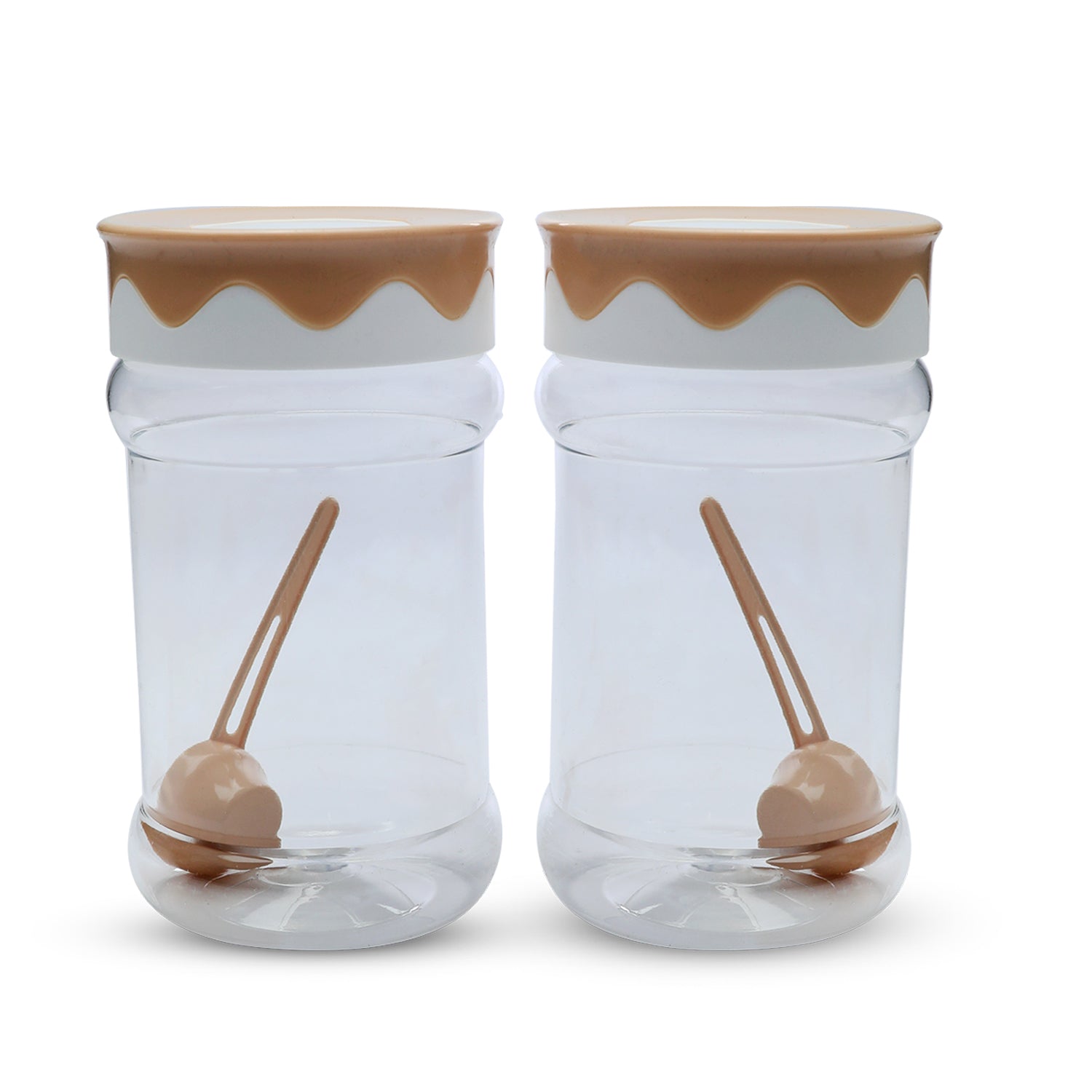 Safari Fancy Kitchen Jar Set 2Pcs 830-ML, Storage Boxes, Safari, Chase Value