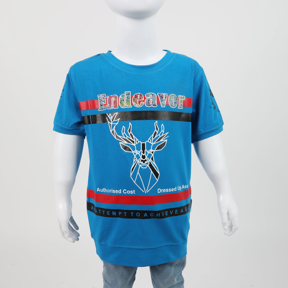Boys T-Shirt - Blue, Boys T-Shirts, Chase Value, Chase Value