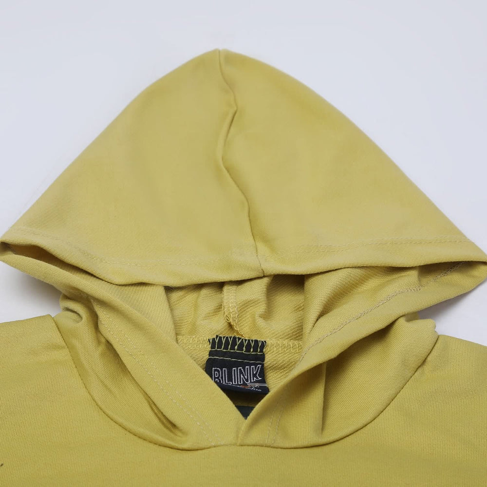 Girls Hoodie T-Shirt - Mustard, Girls Hoodies & Sweat Shirts, Chase Value, Chase Value