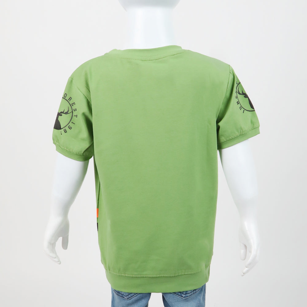 Boys T-Shirt - Green, Boys T-Shirts, Chase Value, Chase Value