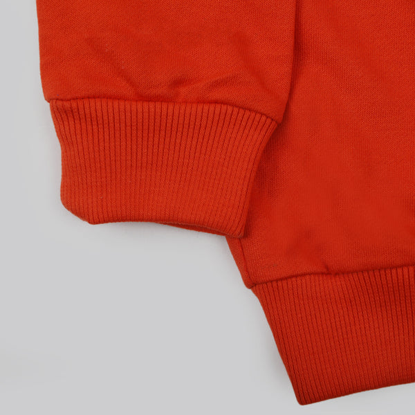 Boys Full Sleeves Hoodie T-Shirt - Orange