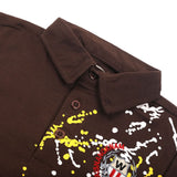 Boys Full Sleeves T-Shirt - Dark Brown, Boys T-Shirts, Chase Value, Chase Value