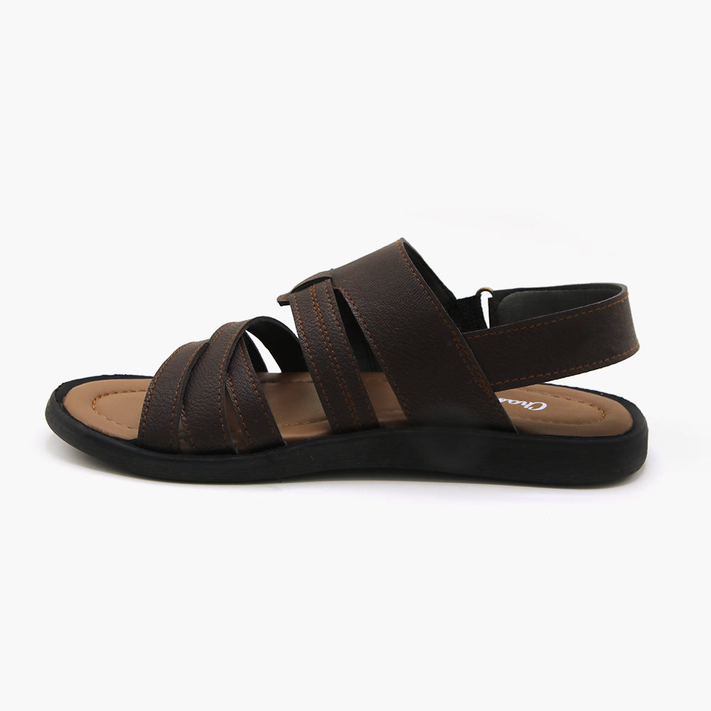 Men's Sandal - Brown, Men's Sandals, Chase Value, Chase Value