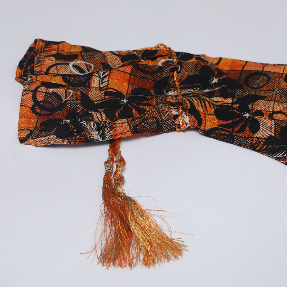 Girls Printed Shalwar Suit - Orange, Girls Shalwar Kameez, Chase Value, Chase Value