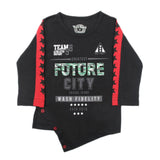 Boys Full Sleeves T-Shirt - Black, Boys T-Shirts, Chase Value, Chase Value