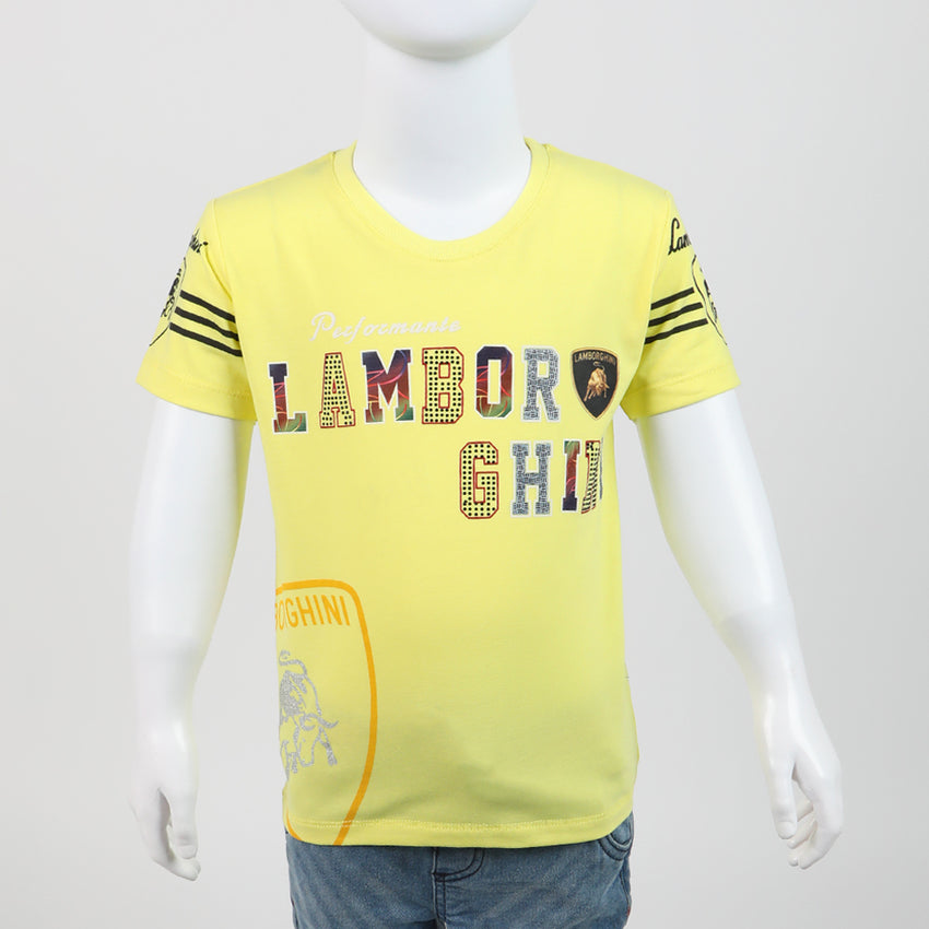Boys T-Shirt - Lemon, Boys T-Shirts, Chase Value, Chase Value
