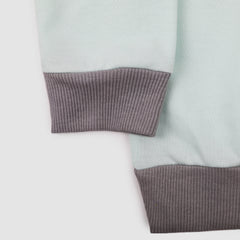 Boys Full Sleeves Sweat Shirt - Cyan