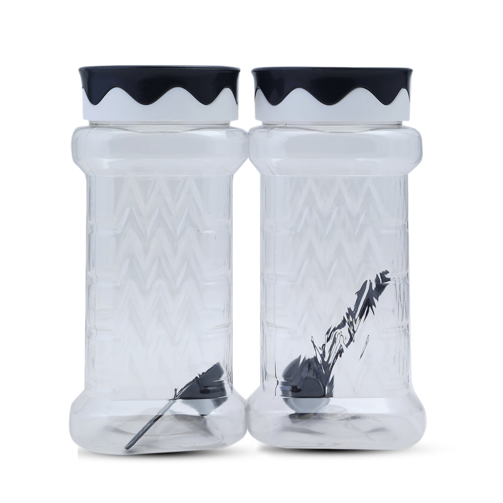 Safari Princess Jar Set 2Pcs 1260-ML, Storage Boxes, Safari, Chase Value