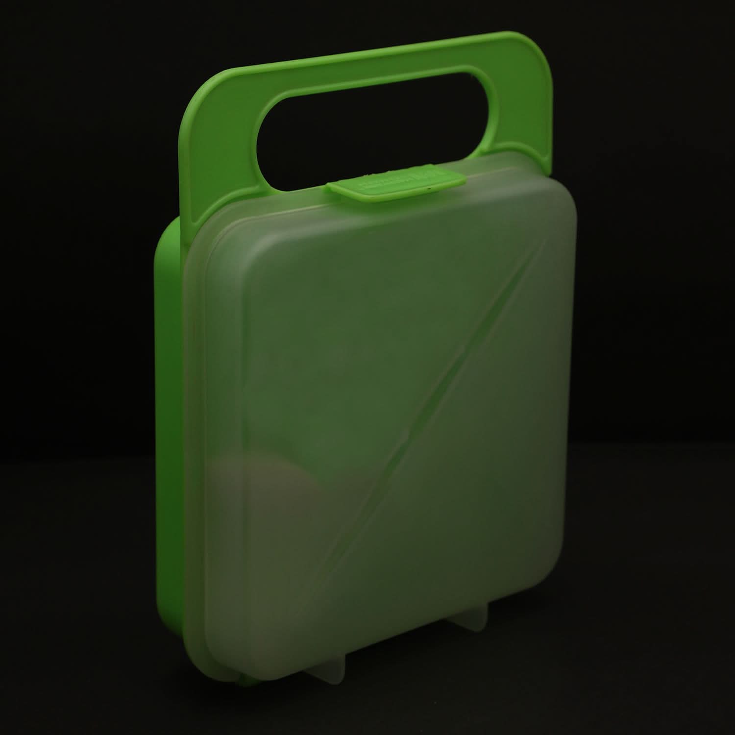 Sandwich Lunch Box - Green, Tiffin Boxes & Bottles, Chase Value, Chase Value