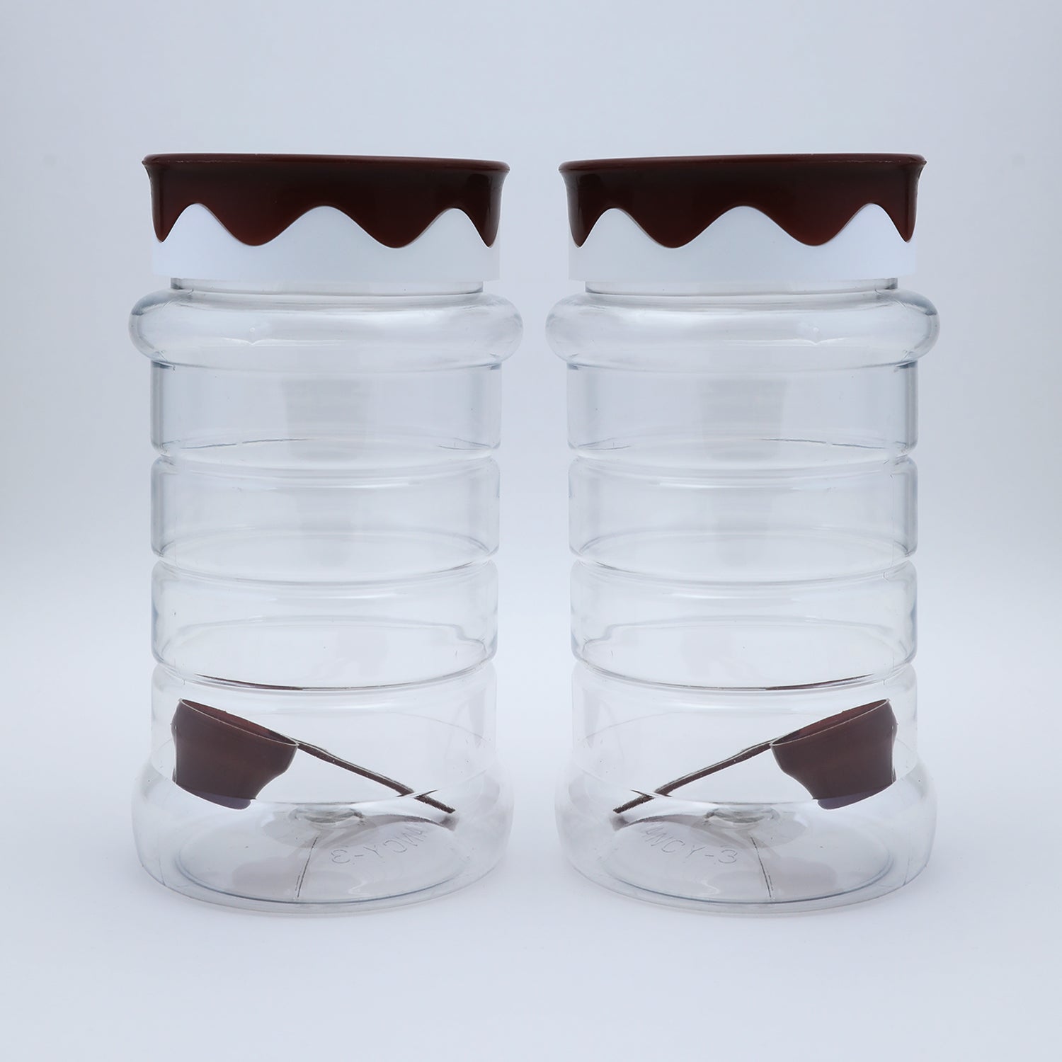 Safari Fancy Kitchen Jar Set 2Pcs 1050-ML, Storage Boxes, Safari, Chase Value