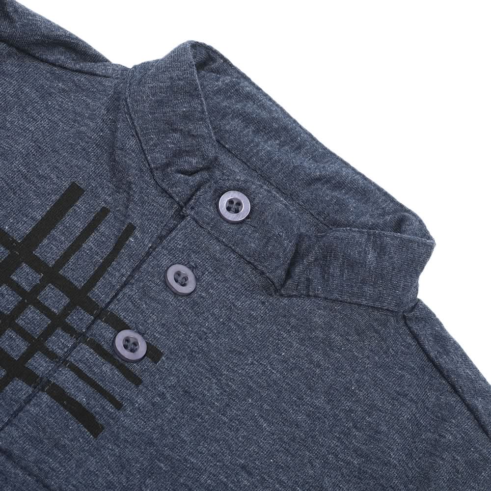 Boys Full Sleeves T-Shirt - Steel Blue, Boys T-Shirts, Chase Value, Chase Value