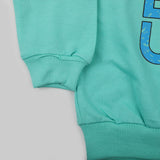 Boys Full Sleeves Hoodie - Cyan, Boys Hoodies & Sweat Shirts, Chase Value, Chase Value