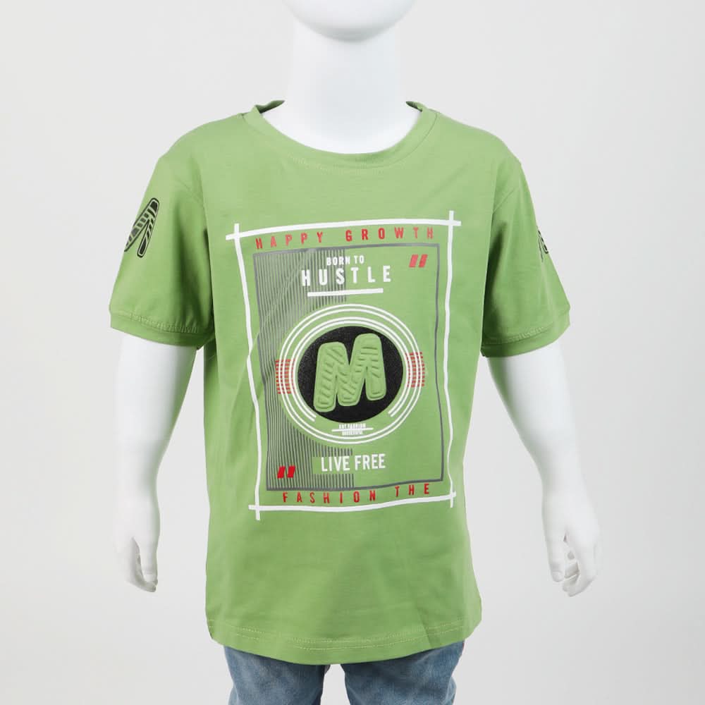 Boys T-Shirt - Green, Boys T-Shirts, Chase Value, Chase Value