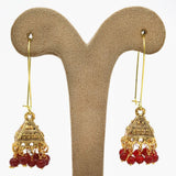 Women's Hoops Jhumki - Golden, Women Earrings & Tops, Chase Value, Chase Value