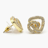 Women's Stud Earring - Golden, Women Earrings & Tops, Chase Value, Chase Value