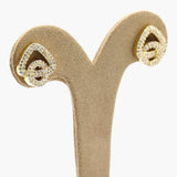 Women's Stud Earring - Golden, Women Earrings & Tops, Chase Value, Chase Value