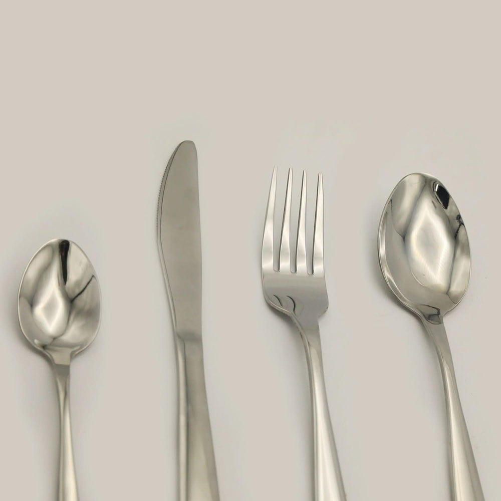 Stainless Steel Cutlery Set 24Pcs - Silver, Cutlery set, Chase Value, Chase Value