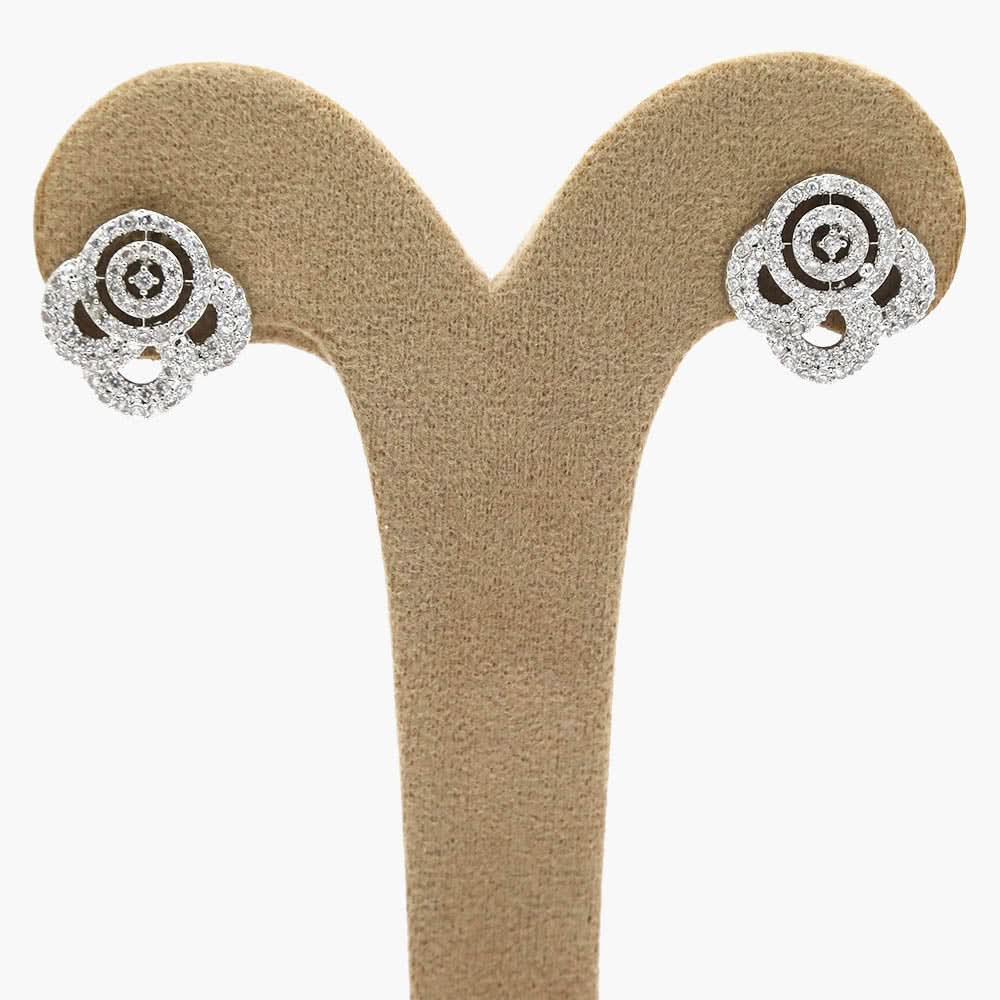 Women's Stud Earring - Silver, Women Earrings & Tops, Chase Value, Chase Value