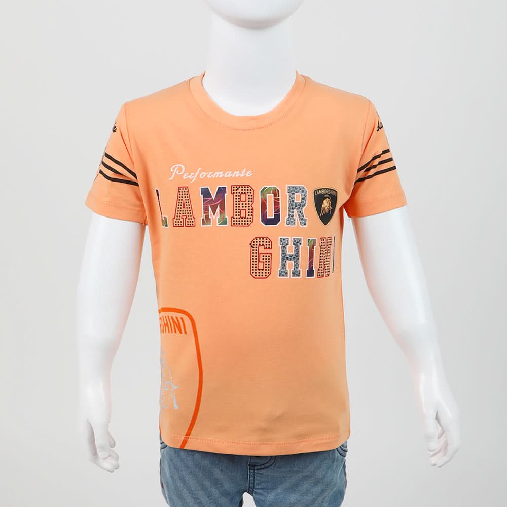 Boys T-Shirt - Peach, Boys T-Shirts, Chase Value, Chase Value